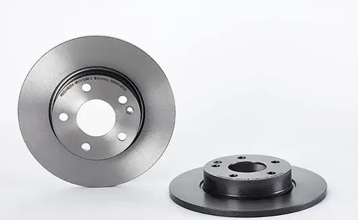 BREMBO -  Front Solid Brake Disc Pair Coated - 276mm Diameter