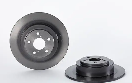BREMBO -  Rear Solid Brake Disc Pair Coated - 289.5mm Diameter