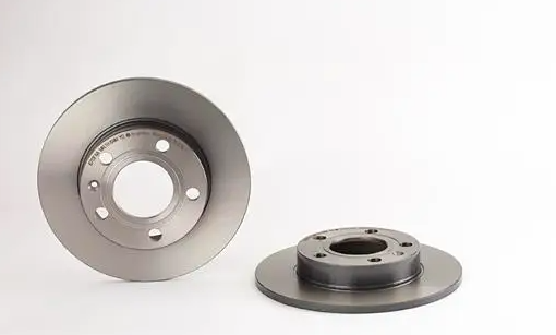 BREMBO -  Rear Solid Brake Disc Pair Coated - 245mm Diameter