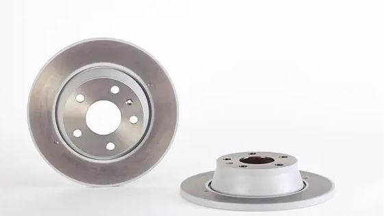 BREMBO -  Rear Solid Brake Disc Pair Coated - 286mm Diameter