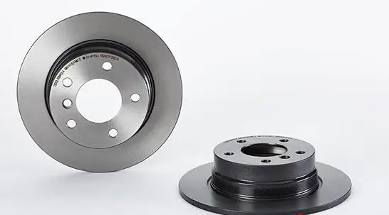 BREMBO -  Rear Solid Brake Disc Pair Coated - 280mm Diameter