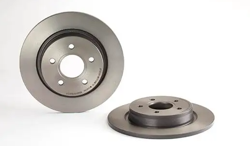 BREMBO -  Rear Solid Brake Disc Pair Coated - 280mm Diameter