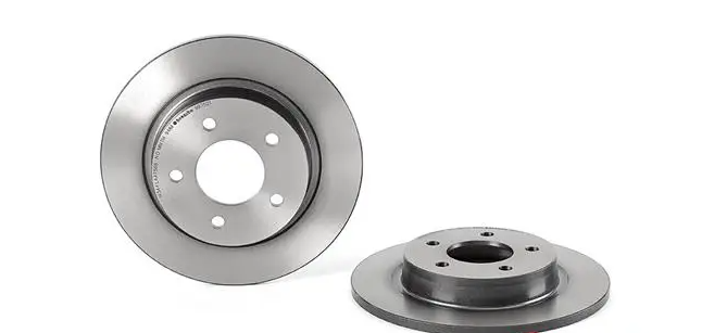BREMBO -  Rear Solid Brake Disc Pair Coated - 280mm Diameter