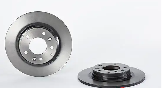 BREMBO -  Rear Solid Brake Disc Pair Coated - 280mm Diameter