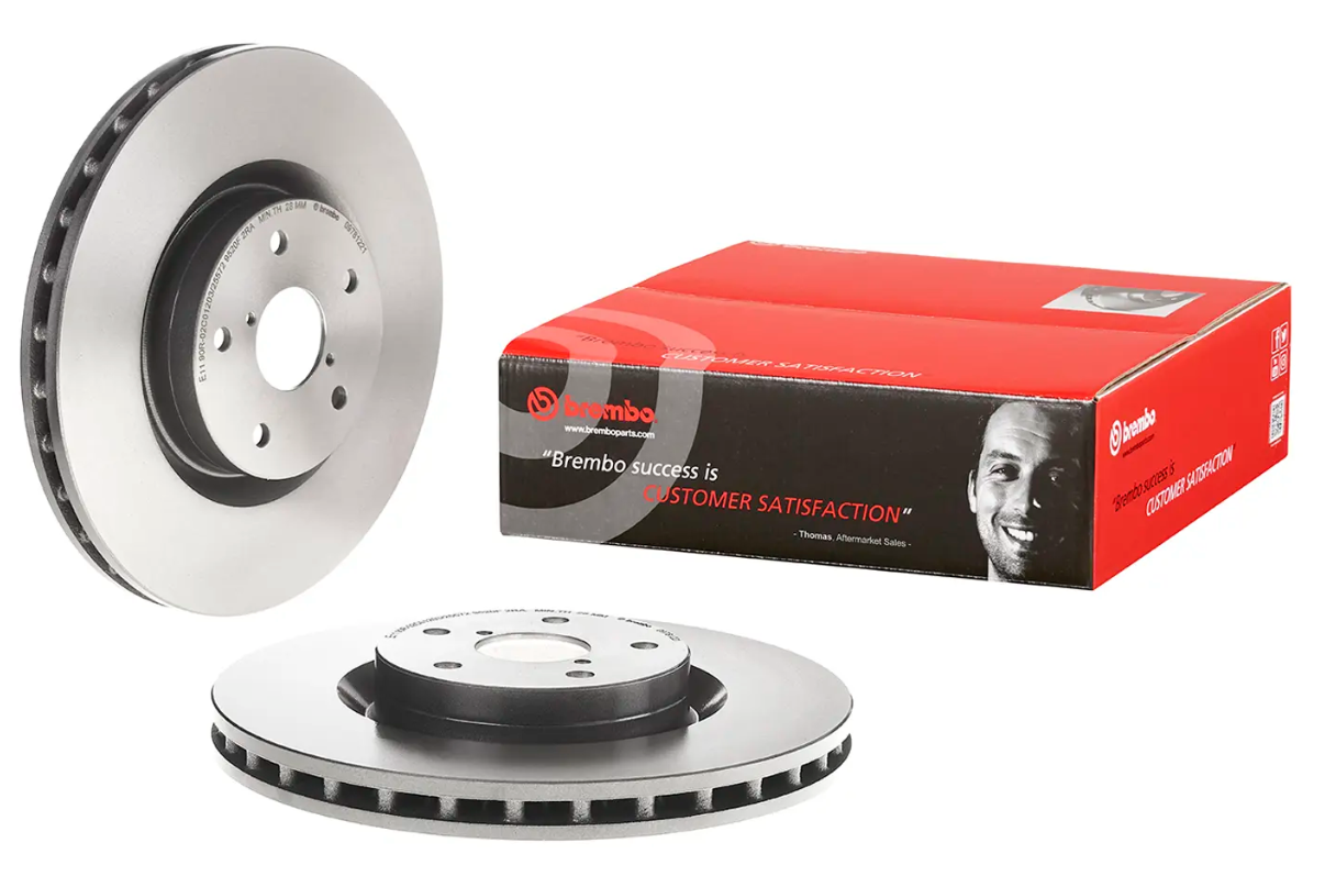 BREMBO -  Front Vented Brake Disc Coated - 326mm Diameter