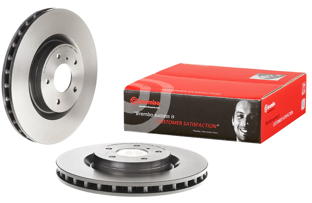 BREMBO -  Front Vented Brake Disc Coated - 324mm Diameter