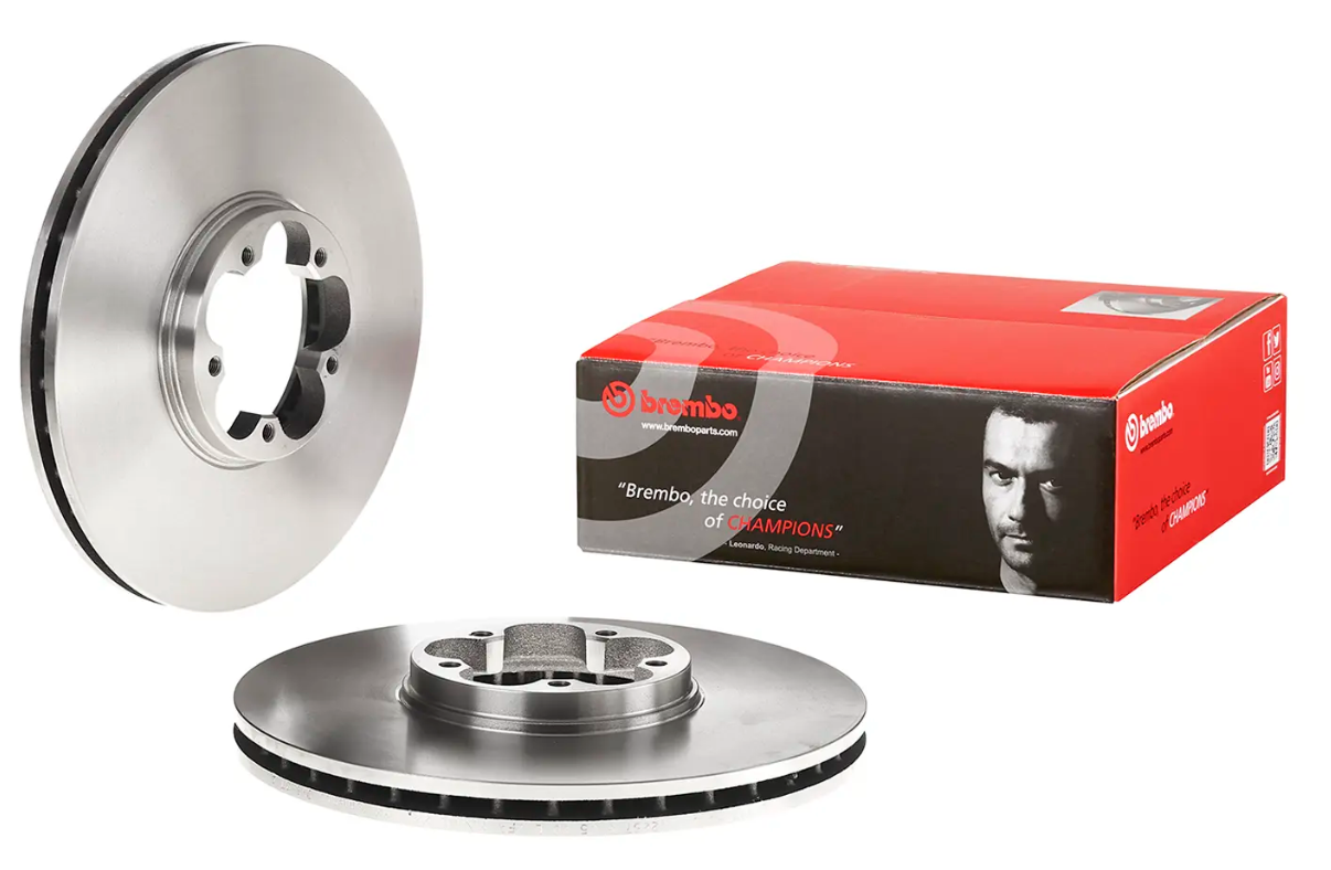 BREMBO -  Front Vented Brake Disc Coated - 317mm Diameter