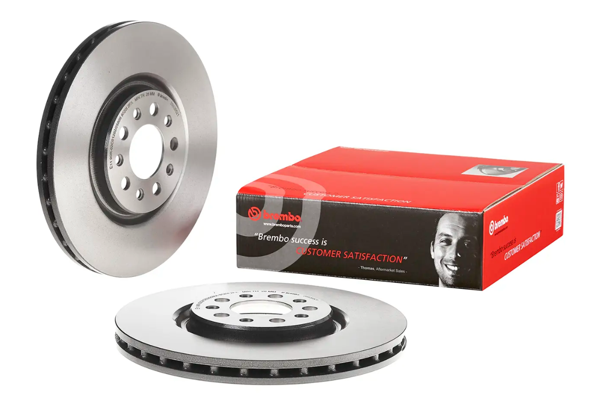 BREMBO -  Front Vented Brake Disc Coated - 330mm Diameter