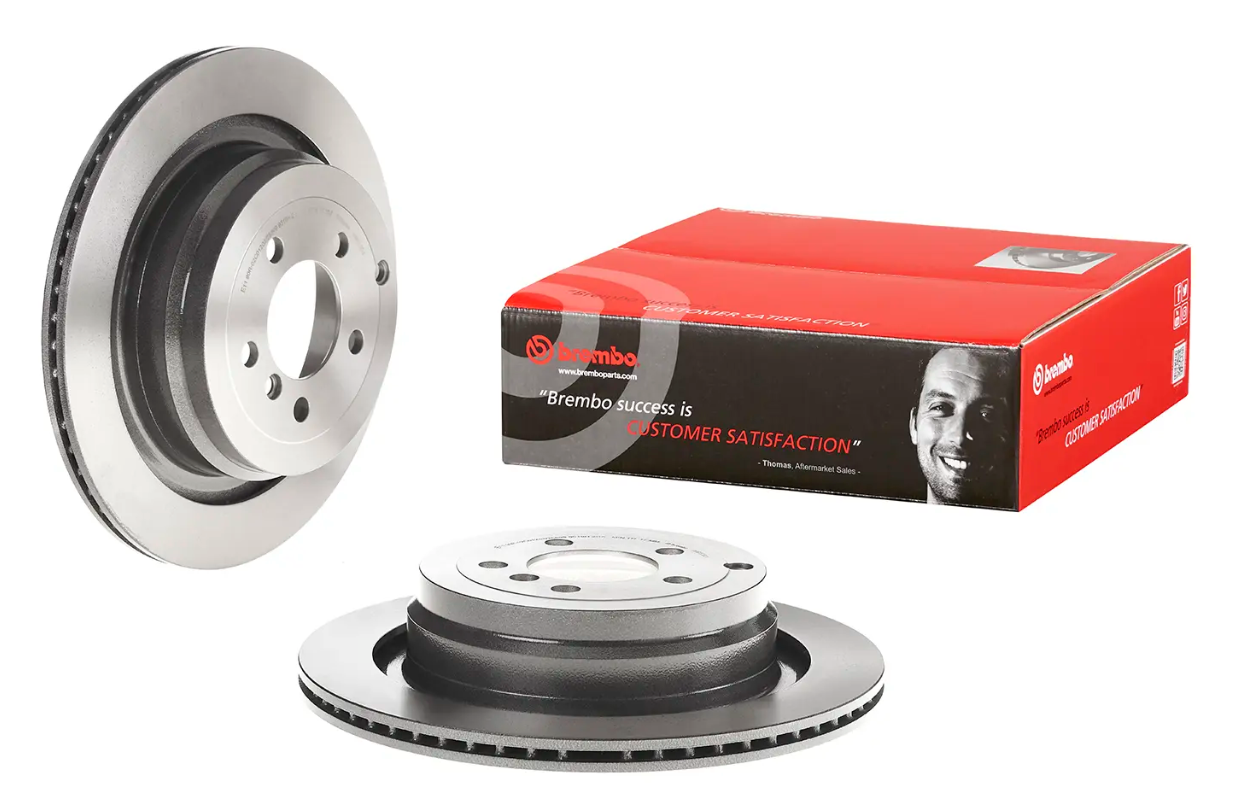 BREMBO -  Rear Vented Brake Disc Coated - 354mm Diameter