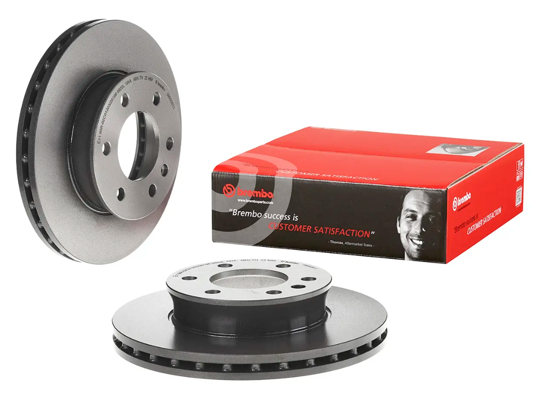 BREMBO -  Front Vented Brake Disc Coated - 300mm Diameter