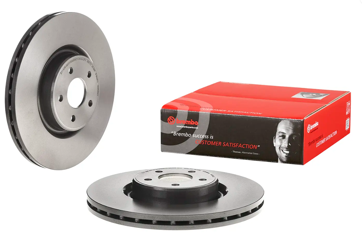 BREMBO -  Front Vented Brake Disc Coated - 336mm Diameter