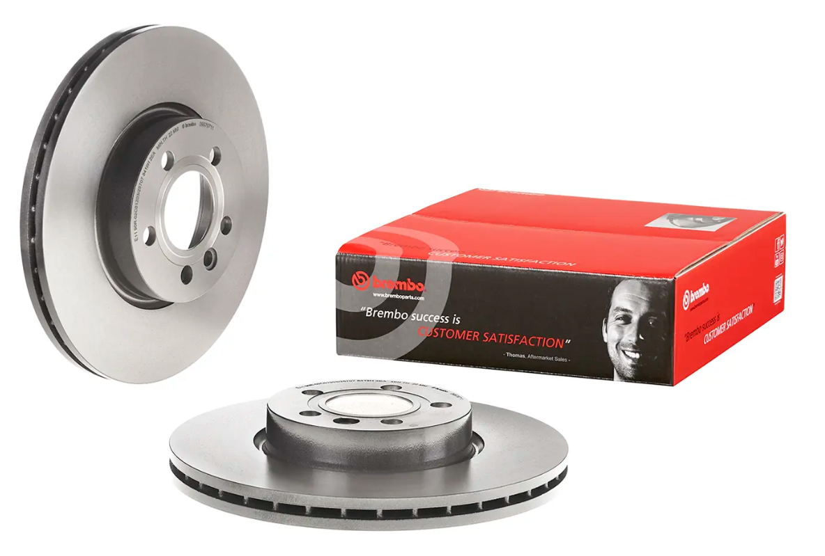 BREMBO -  Front Vented Brake Disc Coated - 313mm Diameter