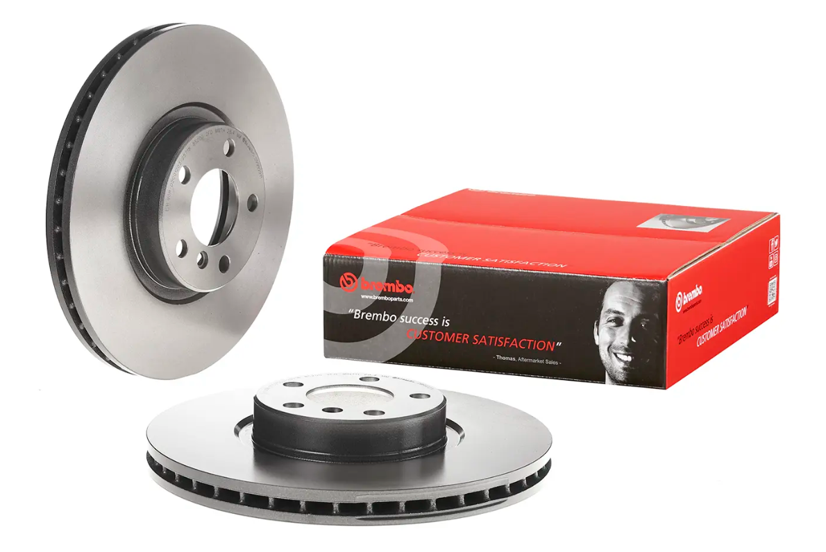 BREMBO -  Front Vented Brake Disc Coated - 348mm Diameter