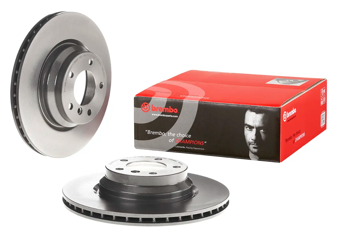BREMBO -  Front Vented Brake Disc Coated - 330mm Diameter
