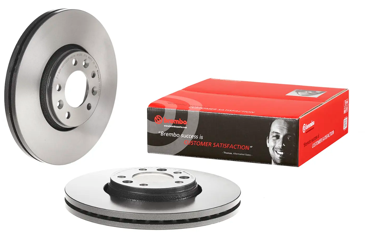 BREMBO -  Front Vented Brake Disc Coated - 304mm Diameter