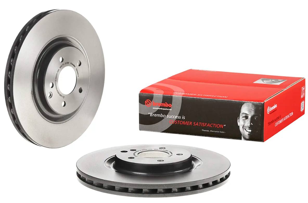 BREMBO -  Front Vented Brake Disc Coated - 330mm Diameter