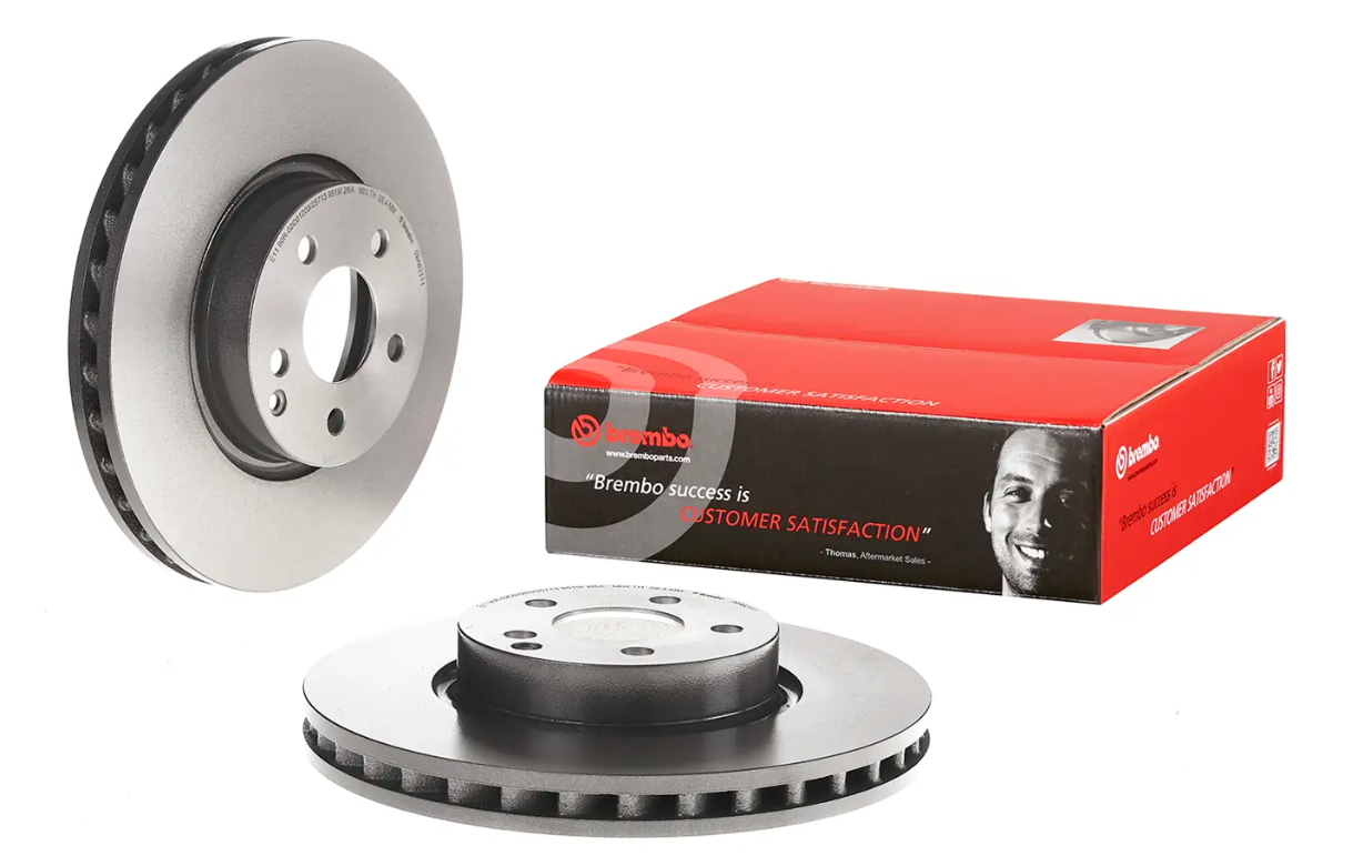 BREMBO -  Front Vented Brake Disc Coated - 322mm Diameter