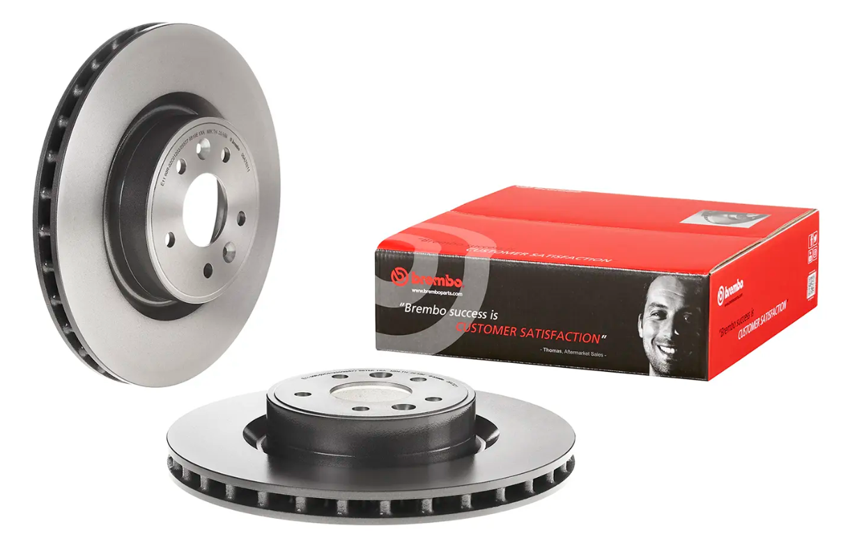 BREMBO -  Front Vented Brake Disc Coated - 340mm Diameter