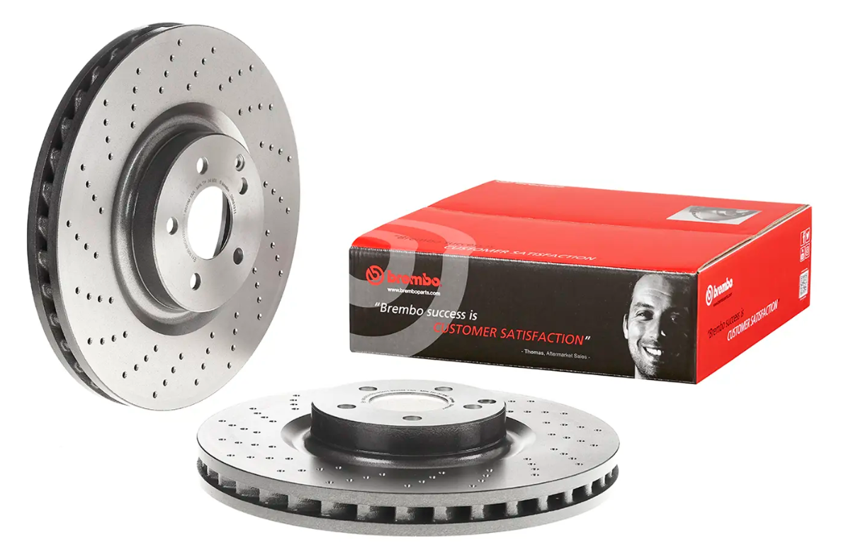 BREMBO -  Front Vented Brake Disc Coated - 360mm Diameter