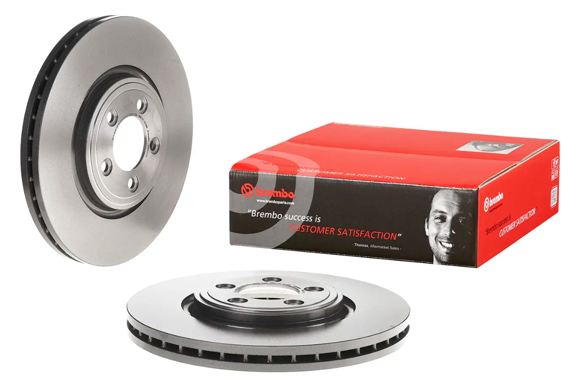 BREMBO -  Front Vented Brake Disc Coated - 326mm Diameter