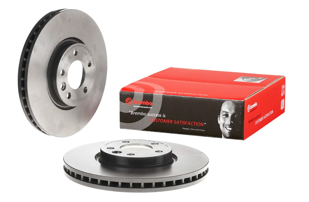 BREMBO -  Front Vented Brake Disc Coated - 340mm Diameter