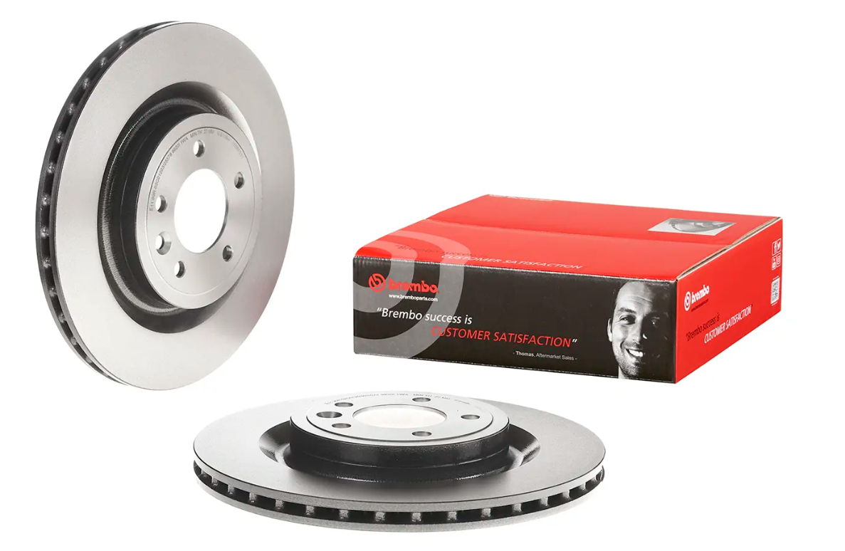 BREMBO -  Rear Vented Brake Disc Coated - 350mm Diameter
