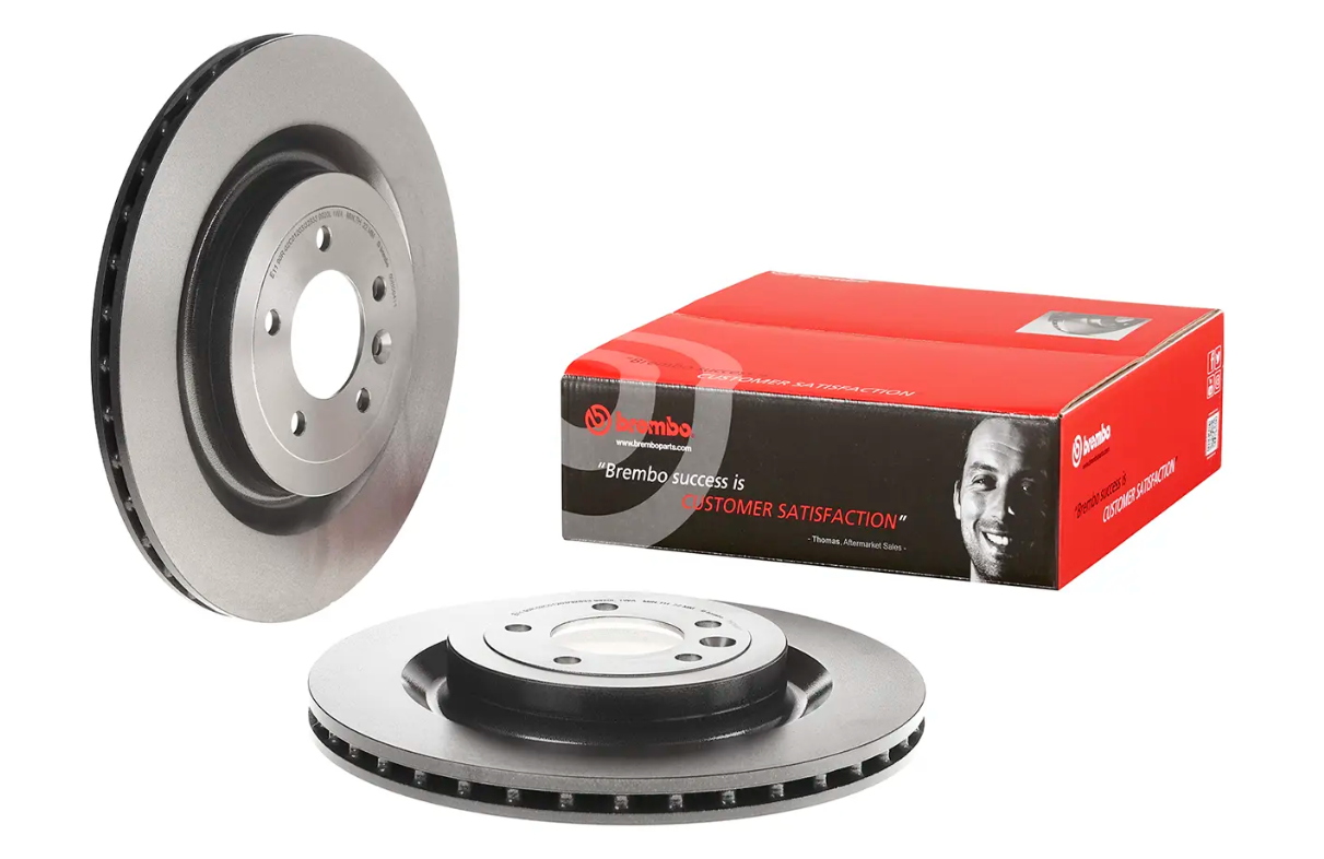 BREMBO -  Rear Vented Brake Disc Coated - 365mm Diameter