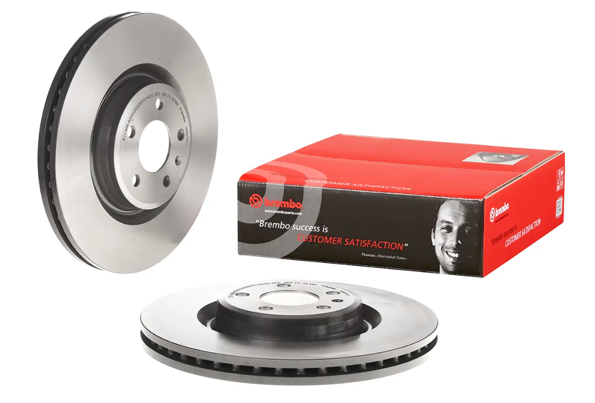 BREMBO -  Front Vented Brake Disc Coated - 345mm Diameter