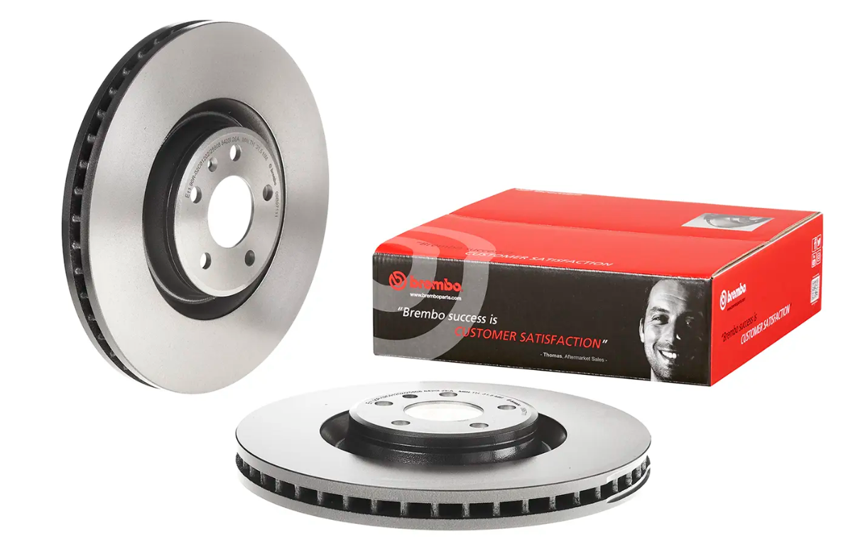 BREMBO -  Front Vented Brake Disc Coated - 356mm Diameter