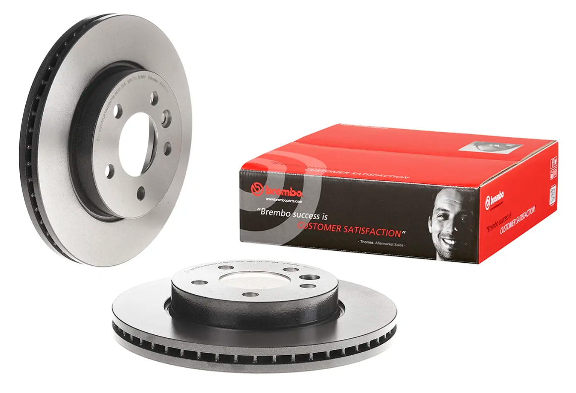 BREMBO -  Front Vented Brake Disc Coated - 303mm Diameter