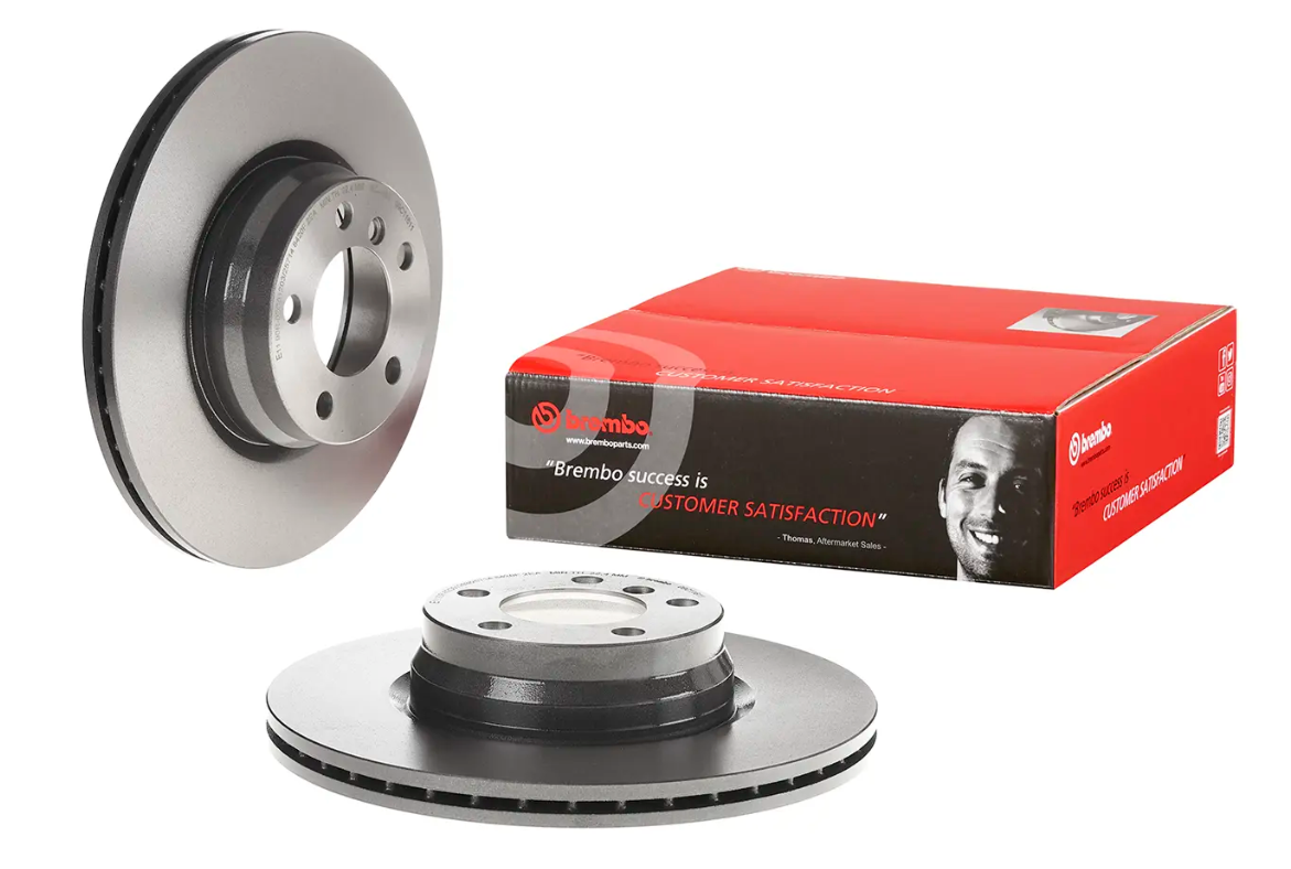 BREMBO -  Front Vented Brake Disc Coated - 330mm Diameter