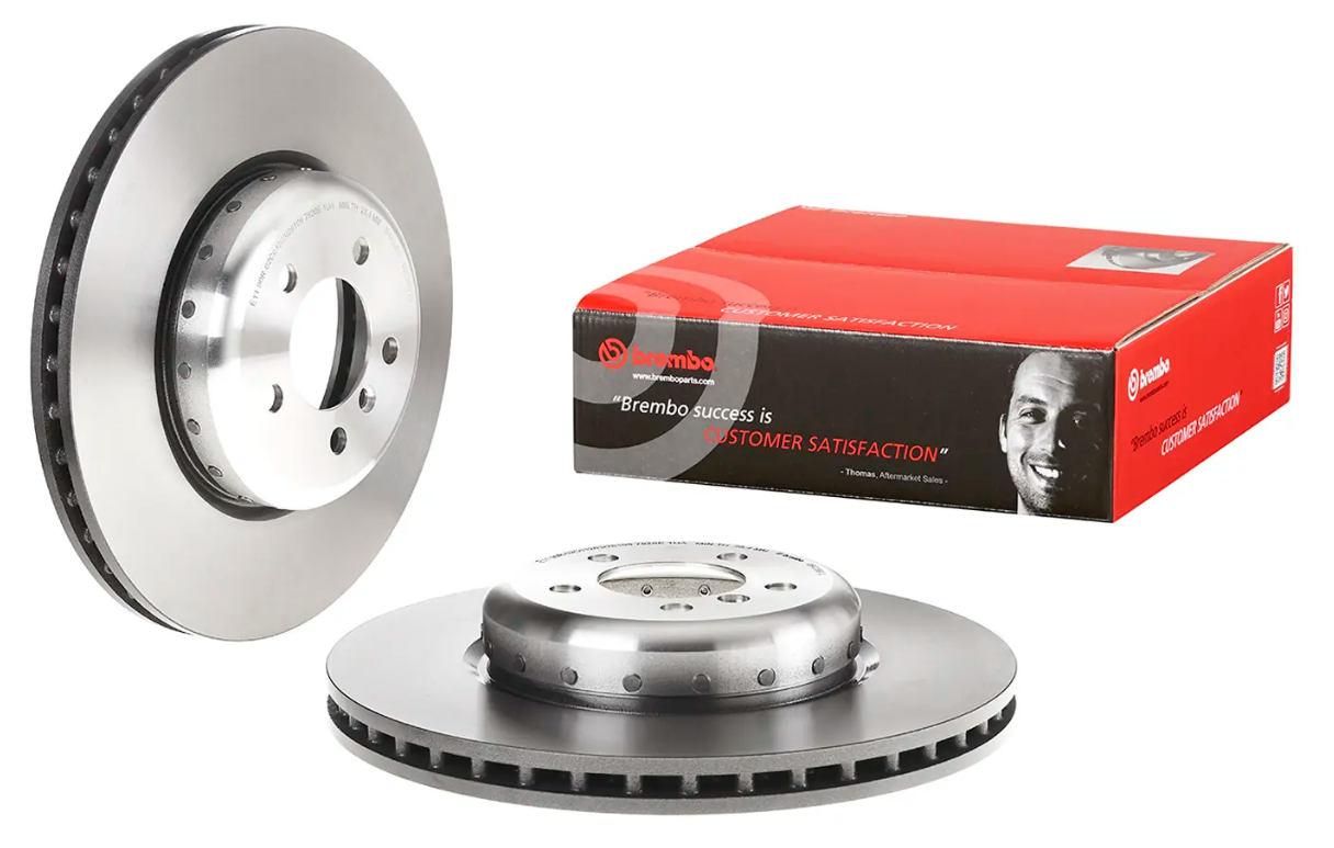 BREMBO -  Front Vented Brake Disc Coated - 370mm Diameter
