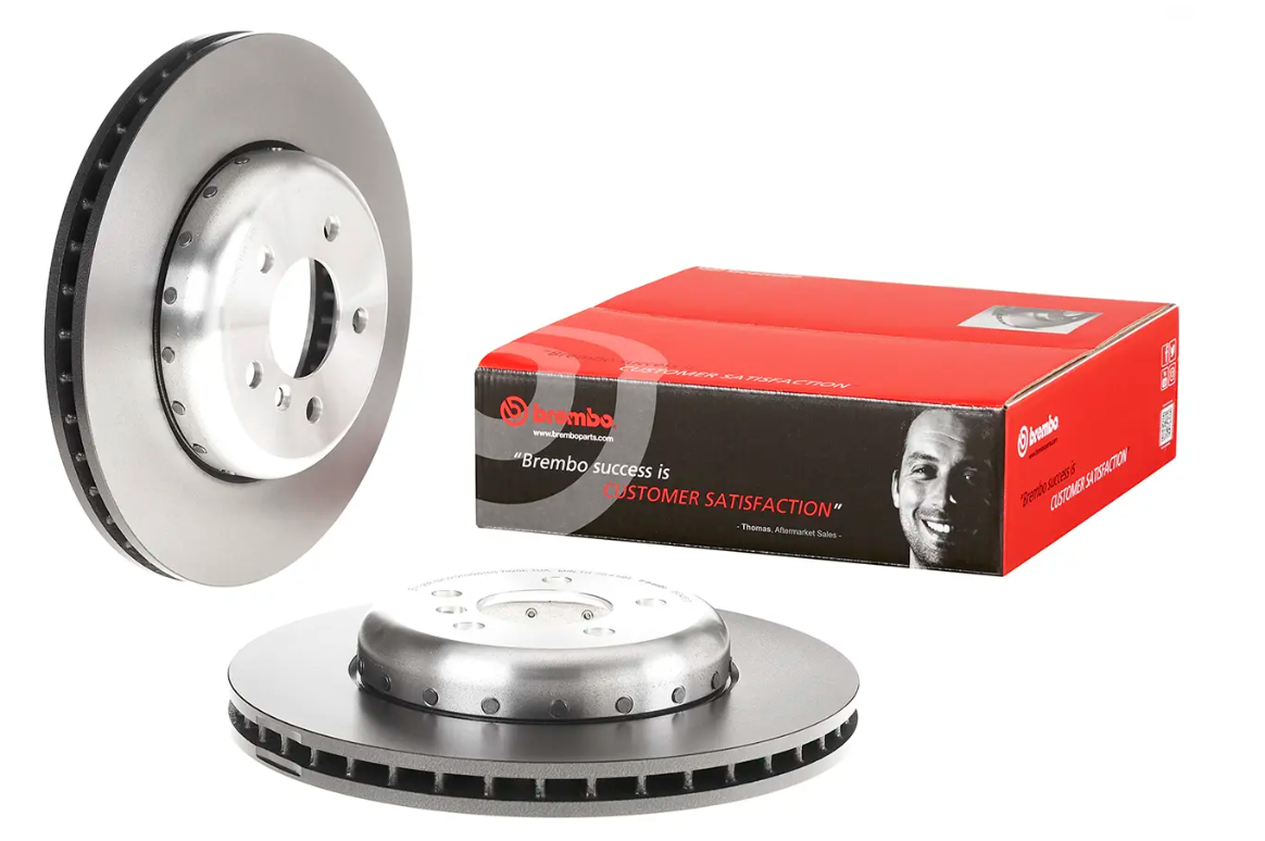 BREMBO -  Front Vented Brake Disc Coated - 348mm Diameter