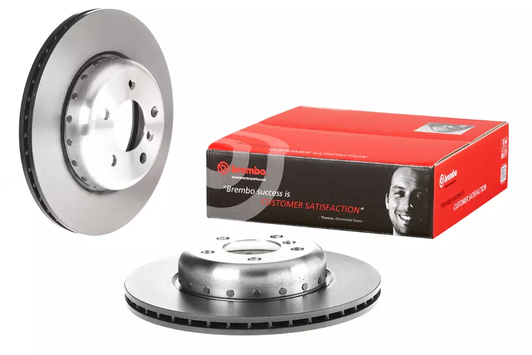 BREMBO -  Front Vented Brake Disc Coated - 330mm Diameter