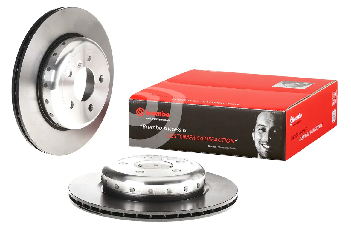 BREMBO -  Rear Vented Brake Disc Coated - 330mm Diameter