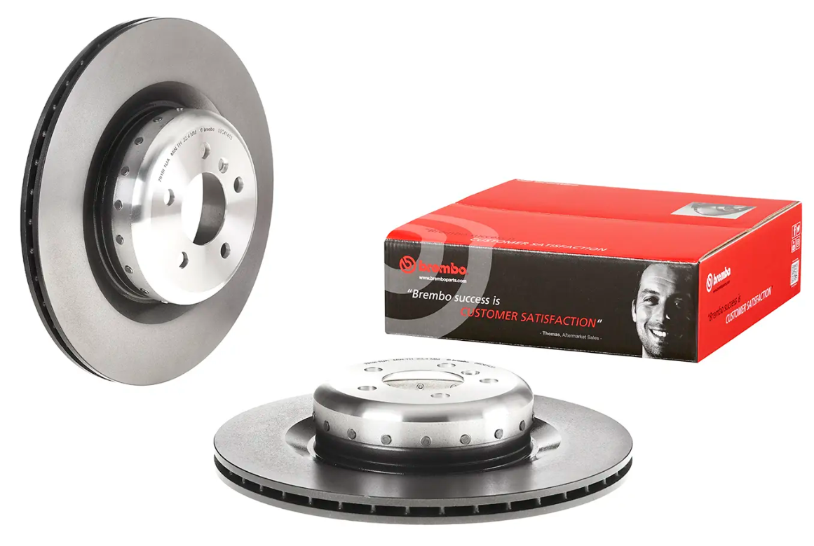 BREMBO -  Rear Vented Brake Disc Coated - 385mm Diameter