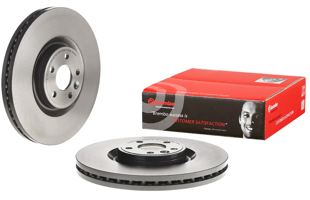 BREMBO -  Front Vented Brake Disc Coated - 349mm Diameter