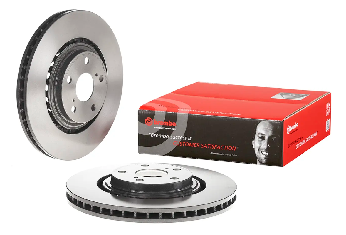 BREMBO -  Front Vented Brake Disc Coated - 328mm Diameter