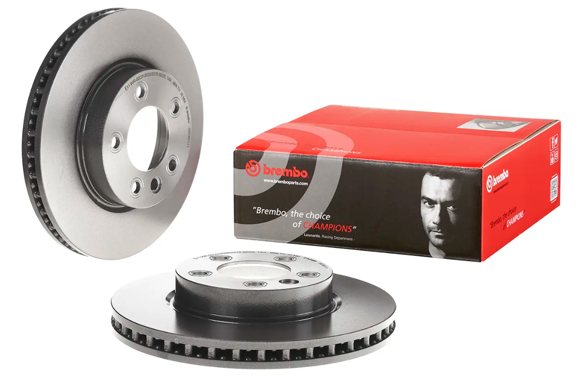 BREMBO -  Front Vented Brake Disc Coated - 330mm Diameter