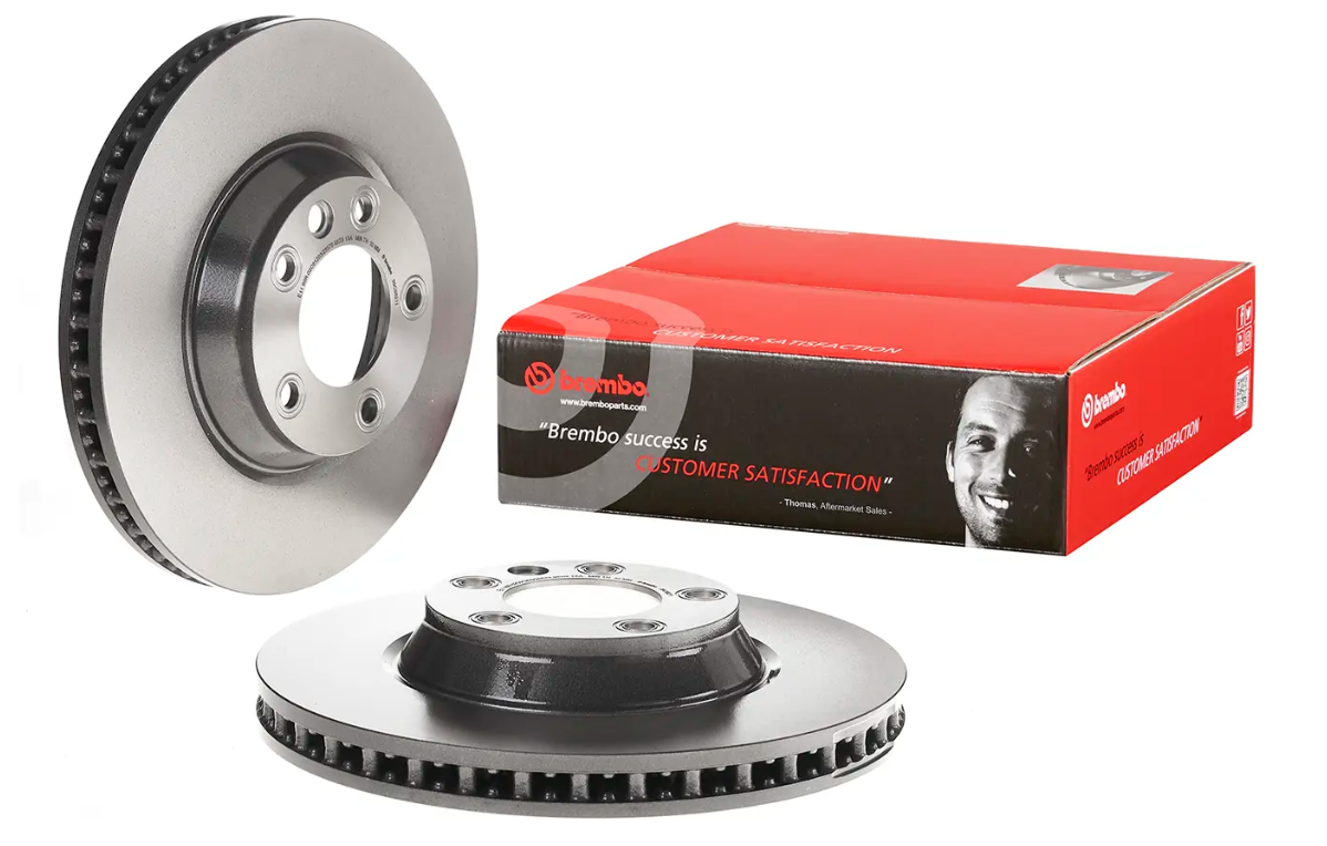 BREMBO -  Front Vented Brake Disc Coated - 350mm Diameter