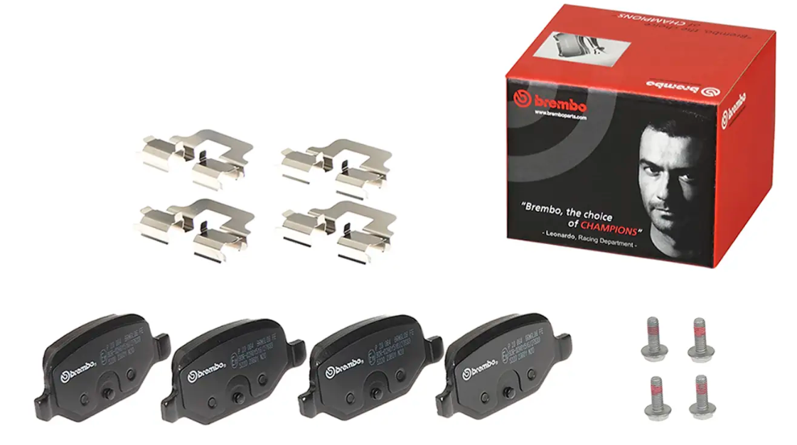 BREMBO -  Rear Brake Pads
