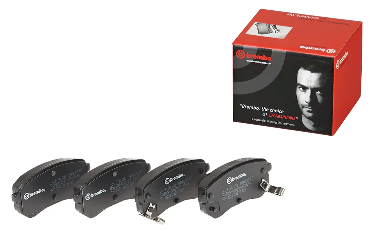 BREMBO -  Rear Brake Pads