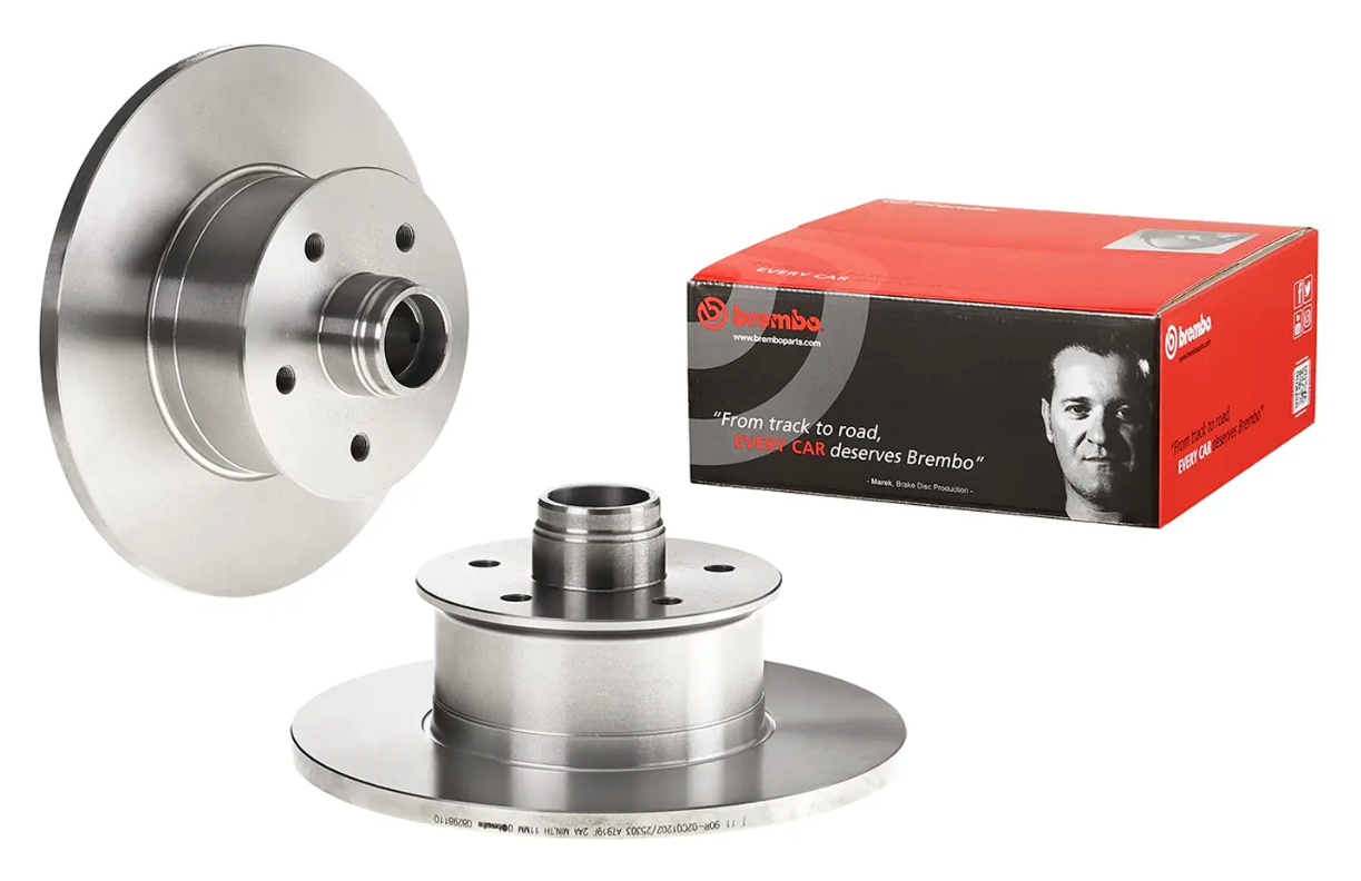 BREMBO -  Front Solid Brake Disc - 278mm Diameter