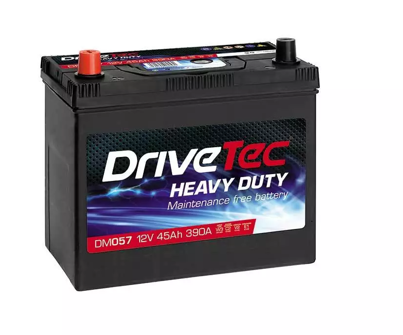 DRIVETEC -  057 SMF Battery - 3 Year Warranty