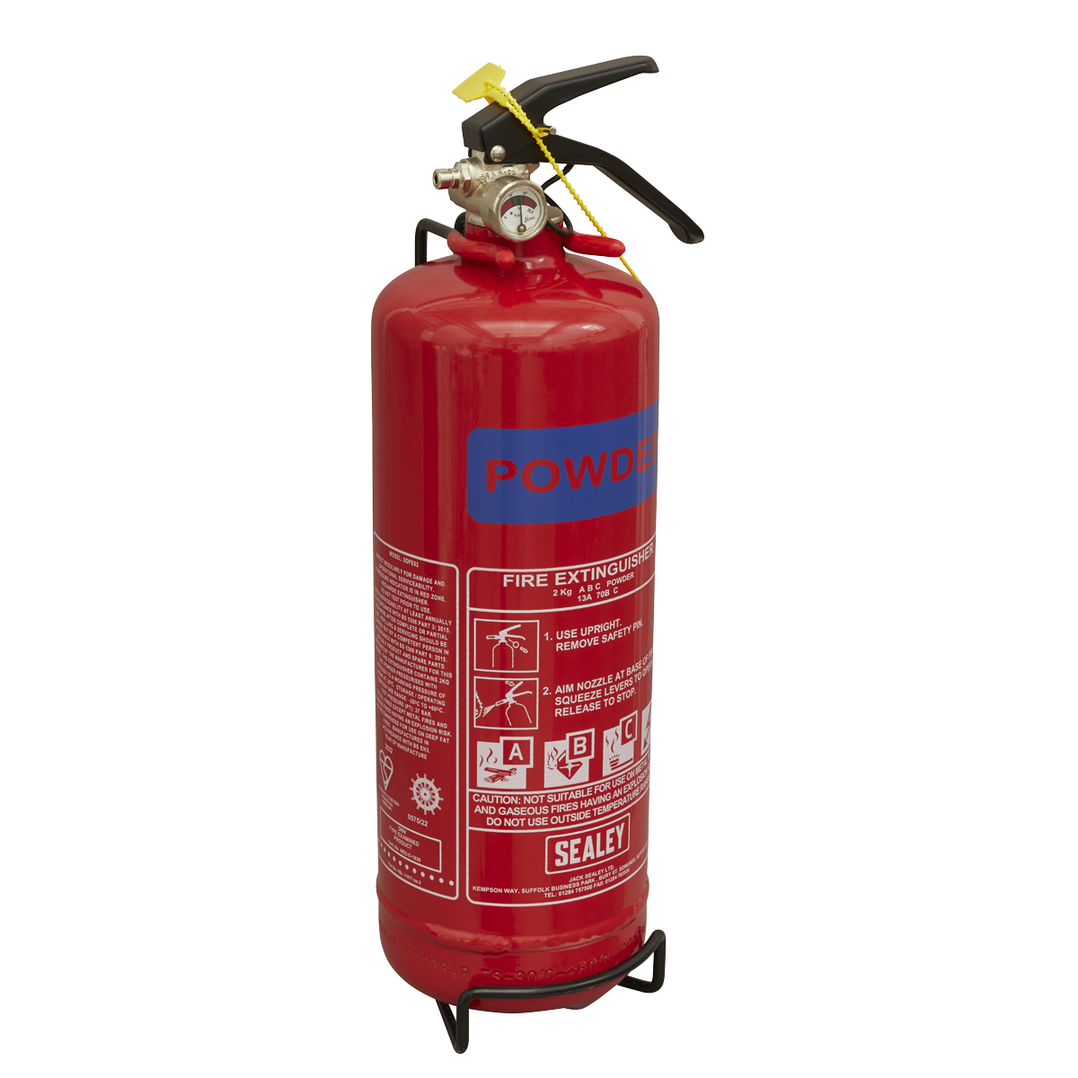 Fire Extinguisher 2kg Dry Powder