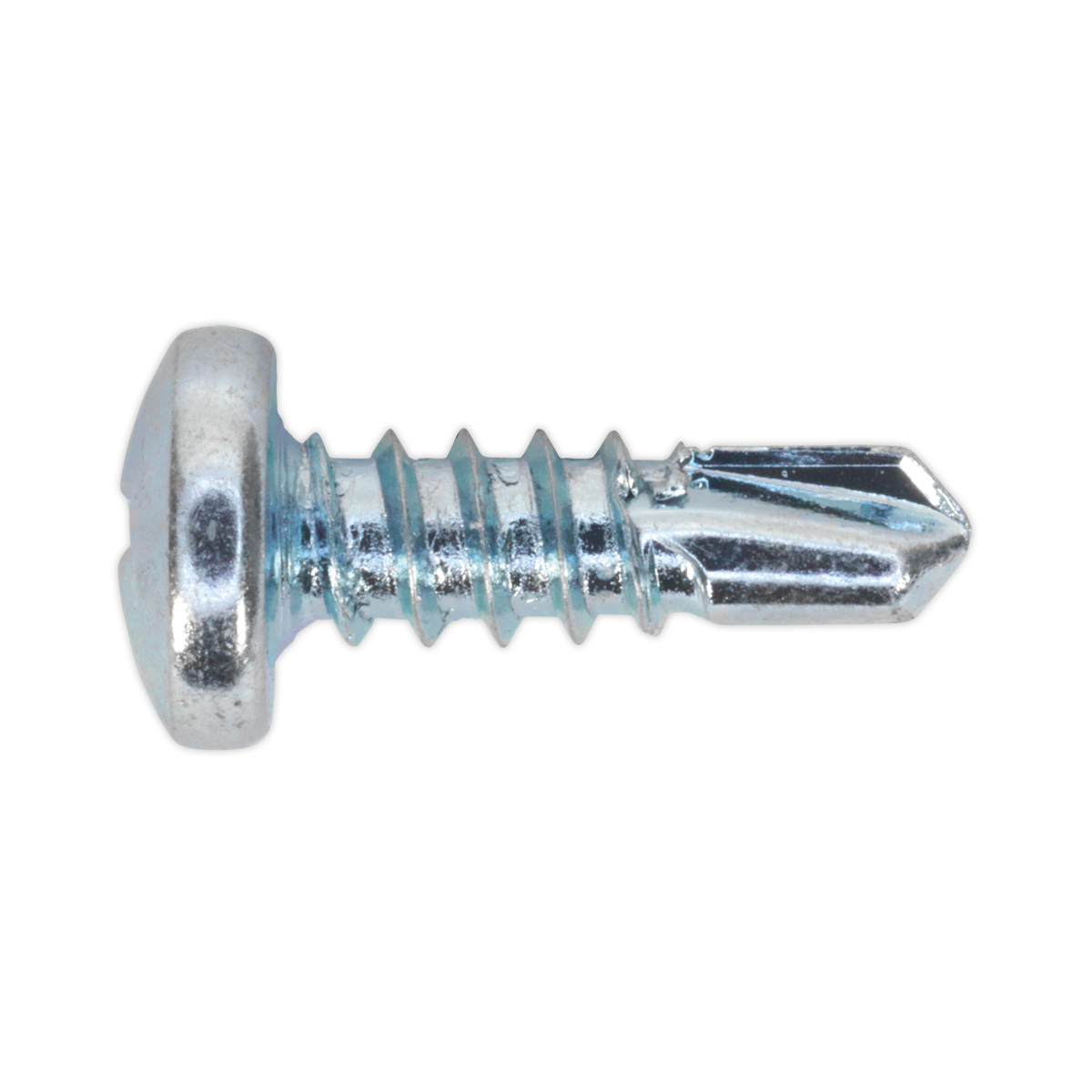 Self-Drilling Screw 4.2 x 13mm Pan Head Phillips Zinc Pack of 100