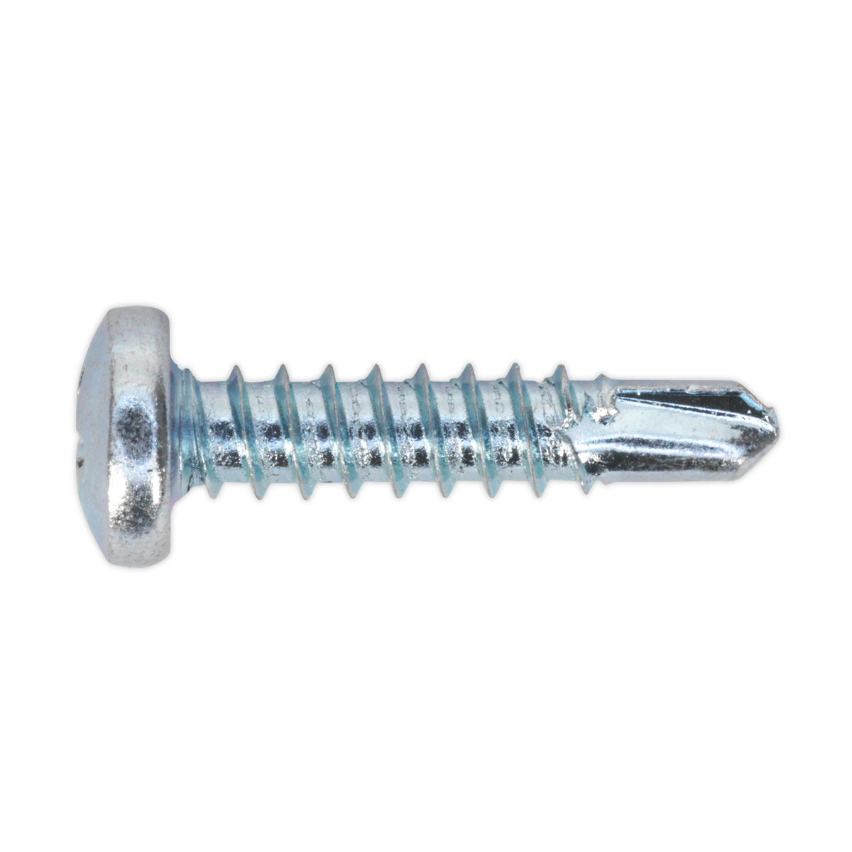 Self-Drilling Screw 4.2 x 19mm Pan Head Phillips Zinc Pack of 100