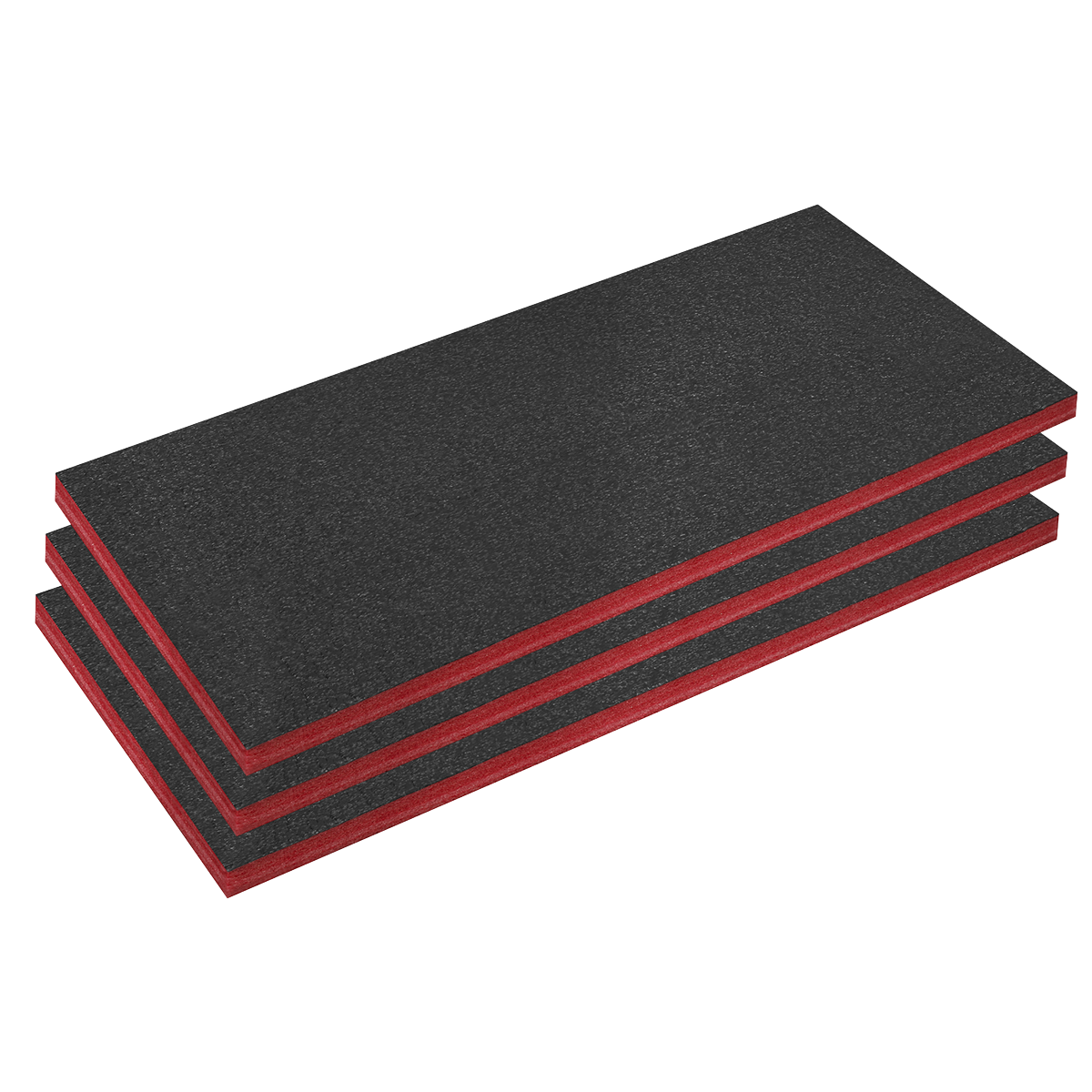 Easy Peel Shadow Foam® Red/Black 50mm - Pack of 3