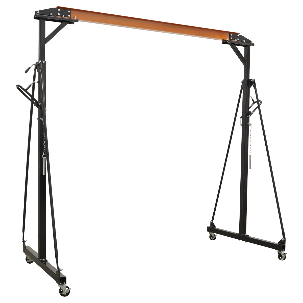 Portable Lifting Gantry Crane Adjustable 0.5 Tonne