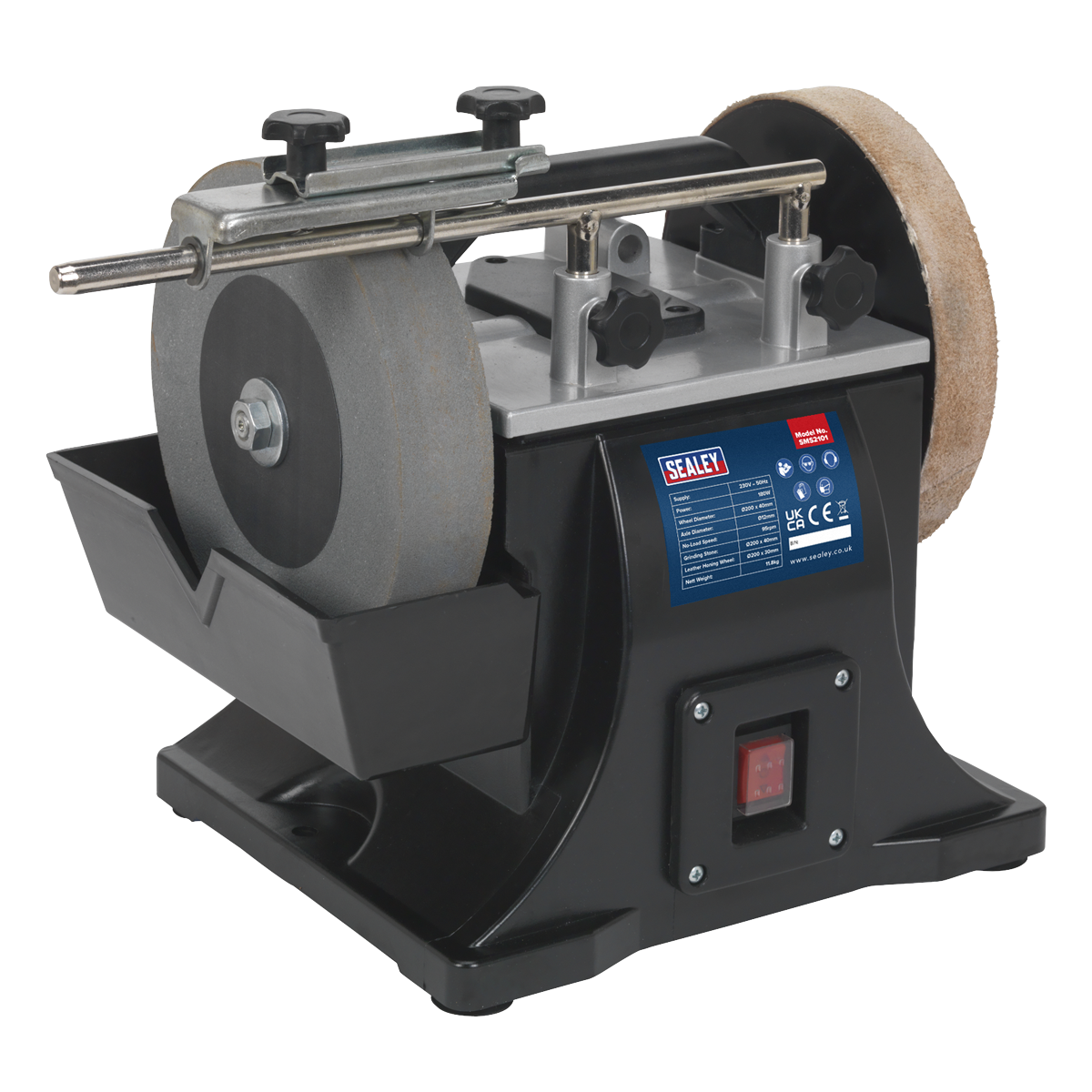 Sharpener Ø200mm with Honing Wheel 180W